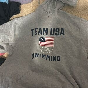 Olympic trials swimming hoodie size large
